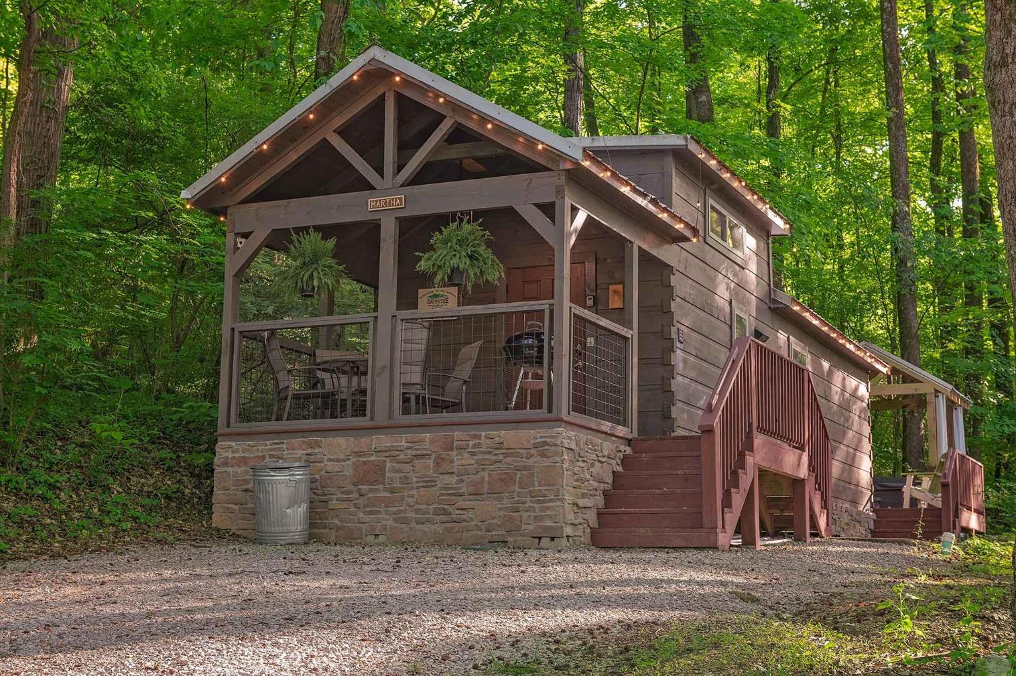 Martha Cabin Tiny Cabin By Downtown Чатануга Екстериор снимка